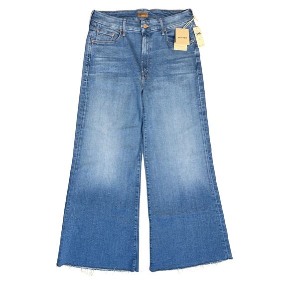 Mother Denim The Roller Fray – Work Hard Play Hard – Size 31 – NWT – Retail $258 - Picture 2 of 6